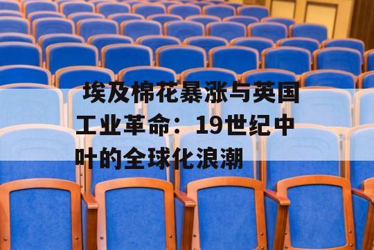  埃及棉花暴涨与英国工业革命：19世纪中叶的全球化浪潮