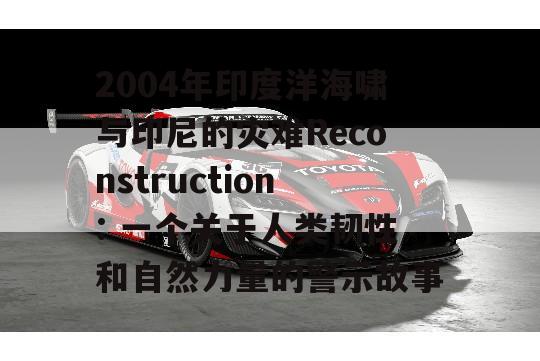 2004年印度洋海啸与印尼的灾难Reconstruction: 一个关于人类韧性和自然力量的警示故事